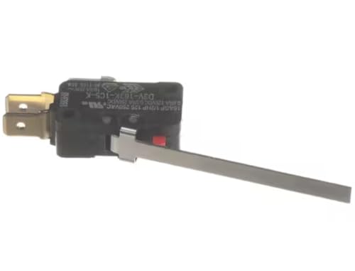 Fits Stoelting 16AGP 1/2HP 125 250VAC 0.6RA 125VDC 0.3RA 250VDC D3V-163K-1C5-K 1683H8 16(3) A 250V~ T105 5E4 Microswitch, Door Interlock for E112, E122, F111
