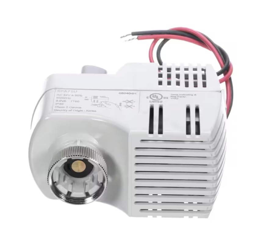 Fits International Environmental Corporation 080404H 1HA2 E52633 3321 Zone Valve Actuator, 24V, 50/60HZ for 48P2 07050 CP, 581AT 24036S0, 48HGK024 110