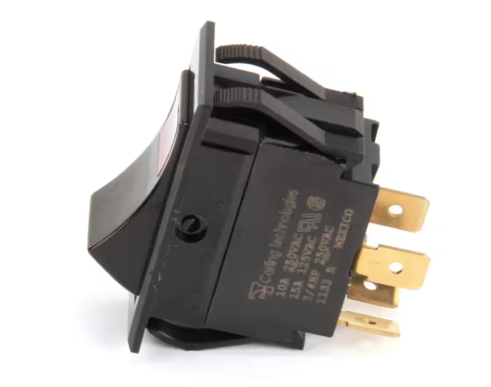 1133 Rocker Switch, Power, Illuminated for 613-E4, EPO-3/9, 59-E3ZX