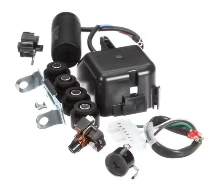 Fits Continental Refrigeration 2258068 9660C-3027-189 12 R2L 412806336 2252328 145-174 uF Parts Bag Kit, Includes All Start Components