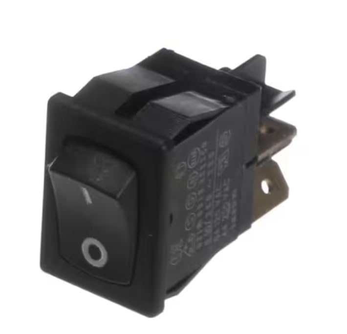 Fits Taylor 621 * 6919 6(4)/250~ T85 8A 125 VAC 4A 250VAC 1823 R Switch, Rocker, SPST, On/Off for C300NP, C300
