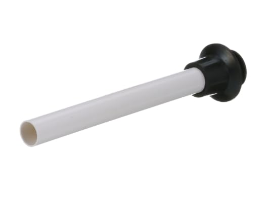 658999002798 7 in White Plastic Overflow For 1 in Drain