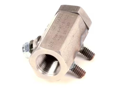 Fits Imperial 172303 3/8 86M-4-RT-6-FCO 720 psi CWR Ball Valve, 3/8", Oil Return, IF/IFS for IF SERIES, IFSSP250C-12, IFSSP250C-125