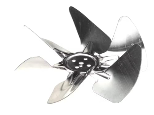 Fits Hussmann O135659 Fan Blade, Aluminum, 6 Fin