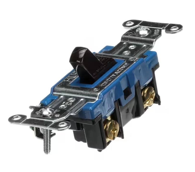 15A 120-277V.AC Switch, Toggle, Single Pole, 120/277 Volt, 15 Amp for FC-4CS-02120-R, 36446, 36419