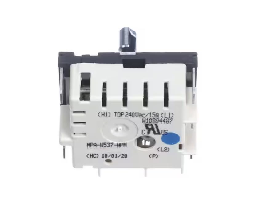 MPA-W537-WPM Infinite Switch, Toggle, Surface Element, 240VAC, 15A, Range
