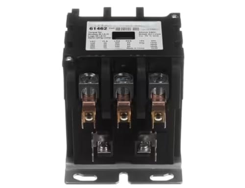 Fits Heatcraft 2234 Contactor, 3 Pole, 240V, 50A, 600VAC, 50/60Hz