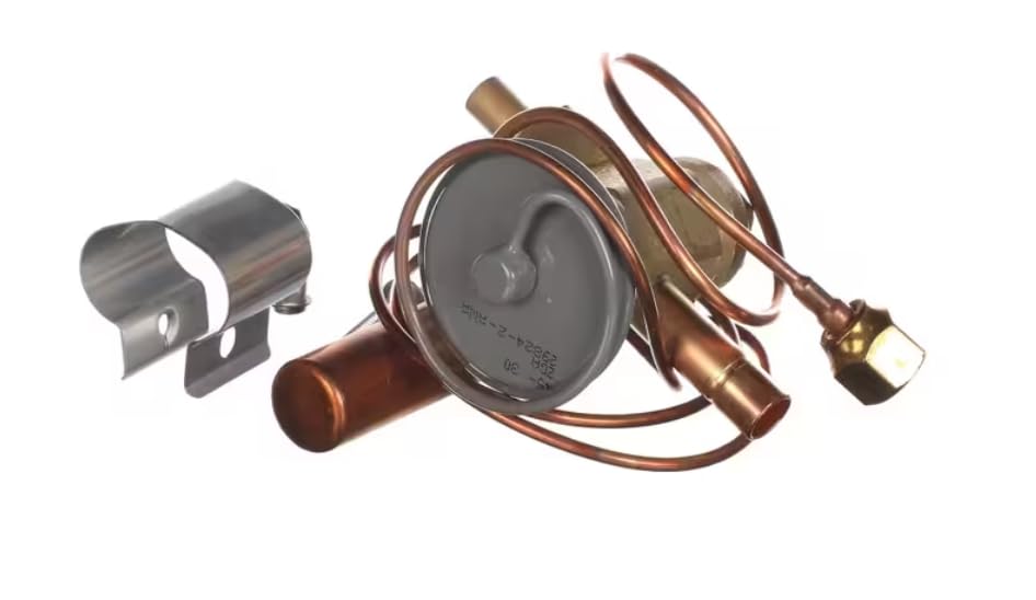 Fits Rheem 29824-2-AWA Expansion Valve/TXV, R-410A, 4 Ton, 3/8" Inlet, 30" Capillary for TCF4821STAMCA, WH1P4221STANJA, WH1P4821STANJA