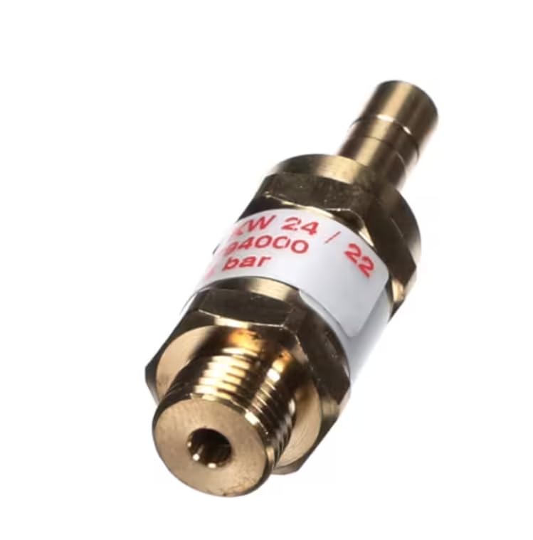 Fits Schaerer 3341794000 KW 24 4-5 bar Safety Valve, 24/22kW, 4-5 Bar, Complete