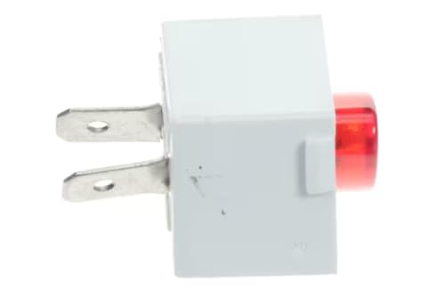 Fits Magic Chef KDD-1 110V~ Indicator Light, Red, 110 Volt, HMCF7W/W1