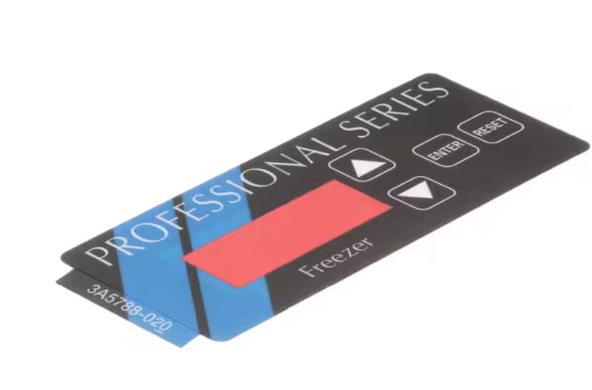 Fits Hoshizaki 3A5788-020 Label, Display, Professional Series for CF1A-FS, CR1A-FS, FH1-SSB