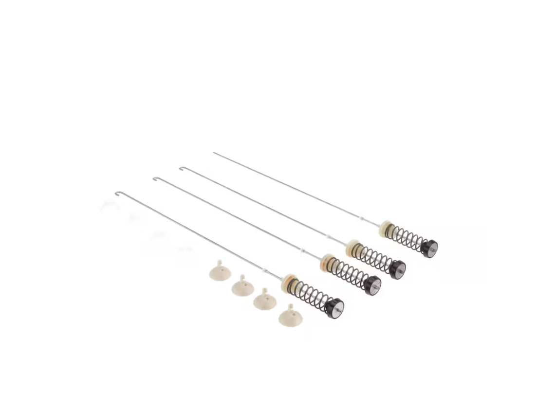Whirlpool W10780048 Rod & Spring Kit, Tub Suspension, Pack of 4, Washing Machine