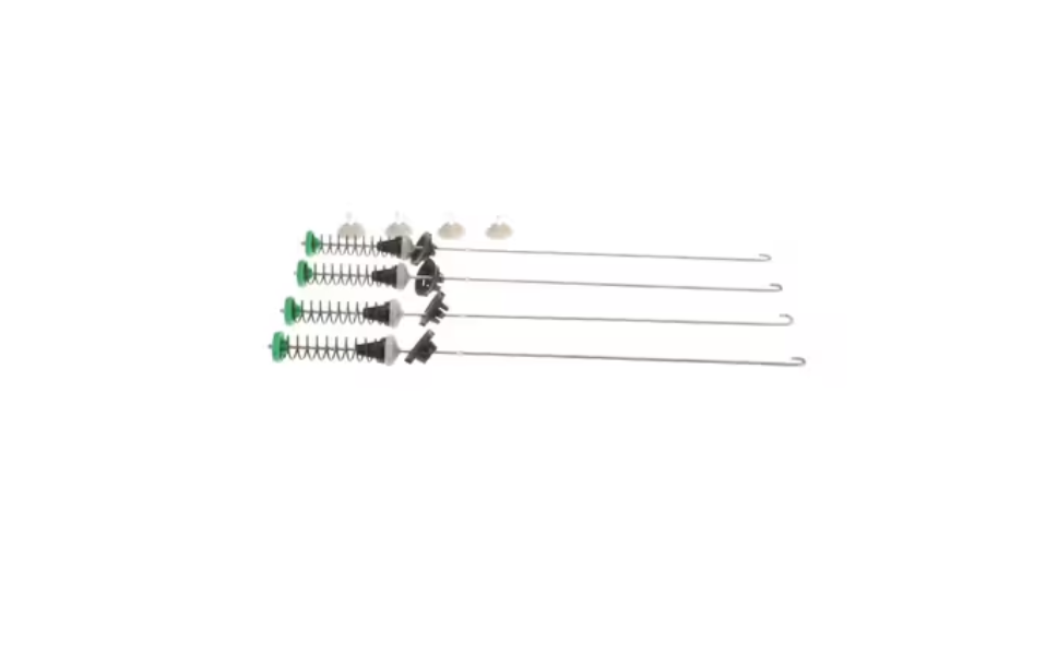 Whirlpool W11130362 Rod & Spring Kit, Washer Suspension, Set of 4