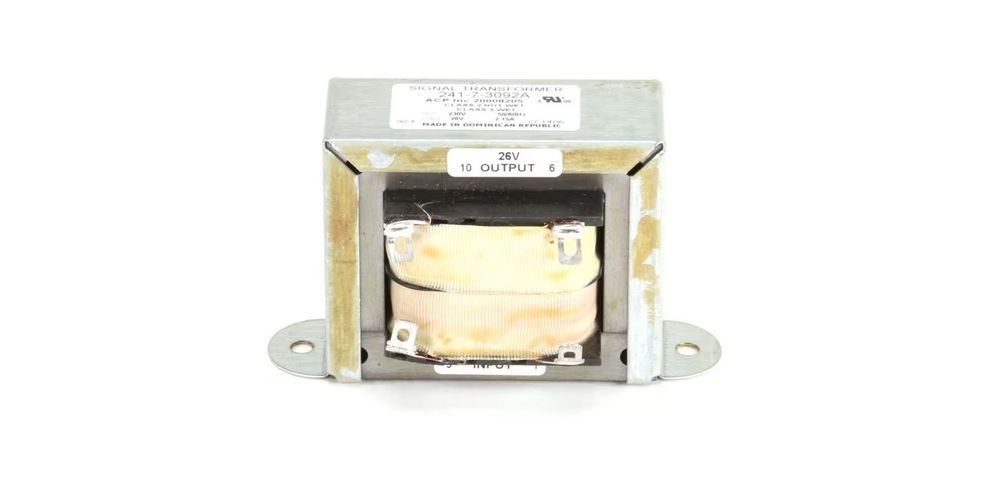 Amana Menumaster 241-7-3092A Transformer, Control, 230 to 26V, 50/60HZ