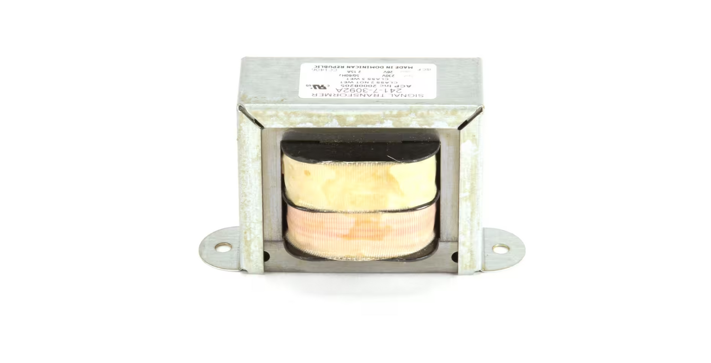 Amana Menumaster 241-7-3092A Transformer, Control, 230 to 26V, 50/60HZ