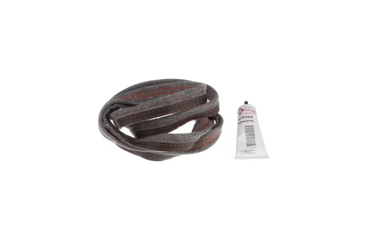 Whirlpool Drum Seal with Adhesive, Front or Rear, Felt, Dryer 279368