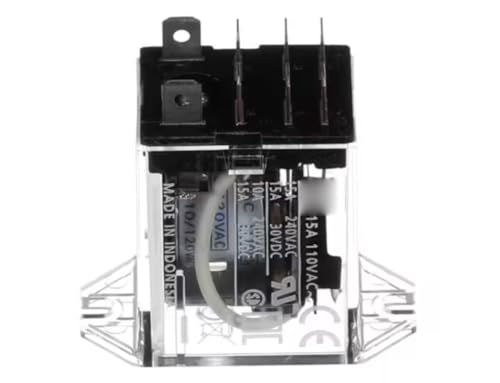 Fits Taylor 27Z1H1 15 110/120VAC Relay, 120 Volt Coil, 15 Amp, DPDT
