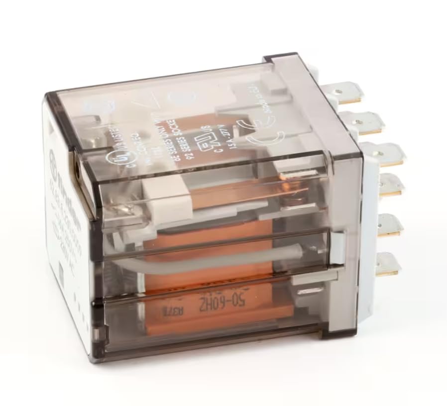 Fits Electrolux Professional 62.83.8.230.0009 A37B Relay, 16 Amp, 250 Volt, 230 VAC for E7PCED1KF1, E7PCED1KFP, E9FRGD1J4E