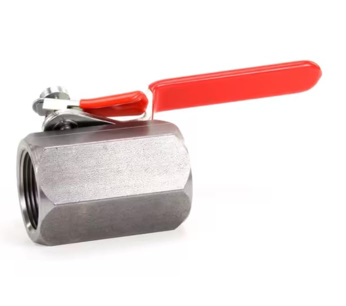 Fits Frymaster 5,772,177 Drain Valve with Handle, 1.25" for BKFP217C, FPH17, MJ50