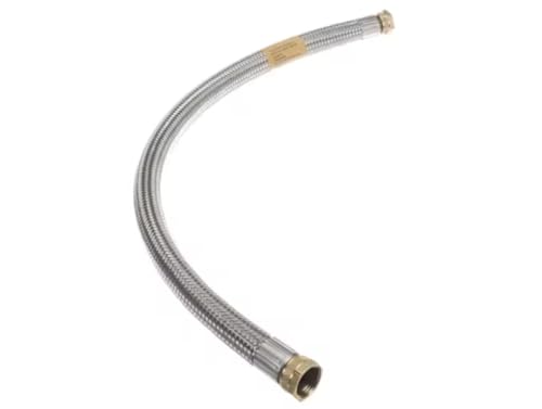 Fits Whalen Company 58054 Hose, 3/4" x 30", Flexible, Stainless Steel Braid