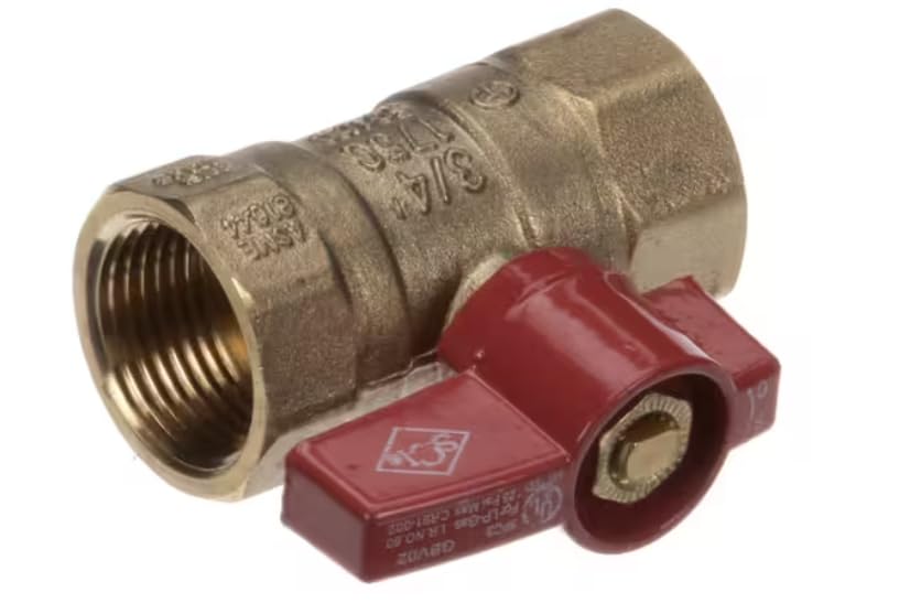 Fits Jade 60 CR91-002 3/4 175G 816.44 221.15 Gas Shut off Valve, 3/4"