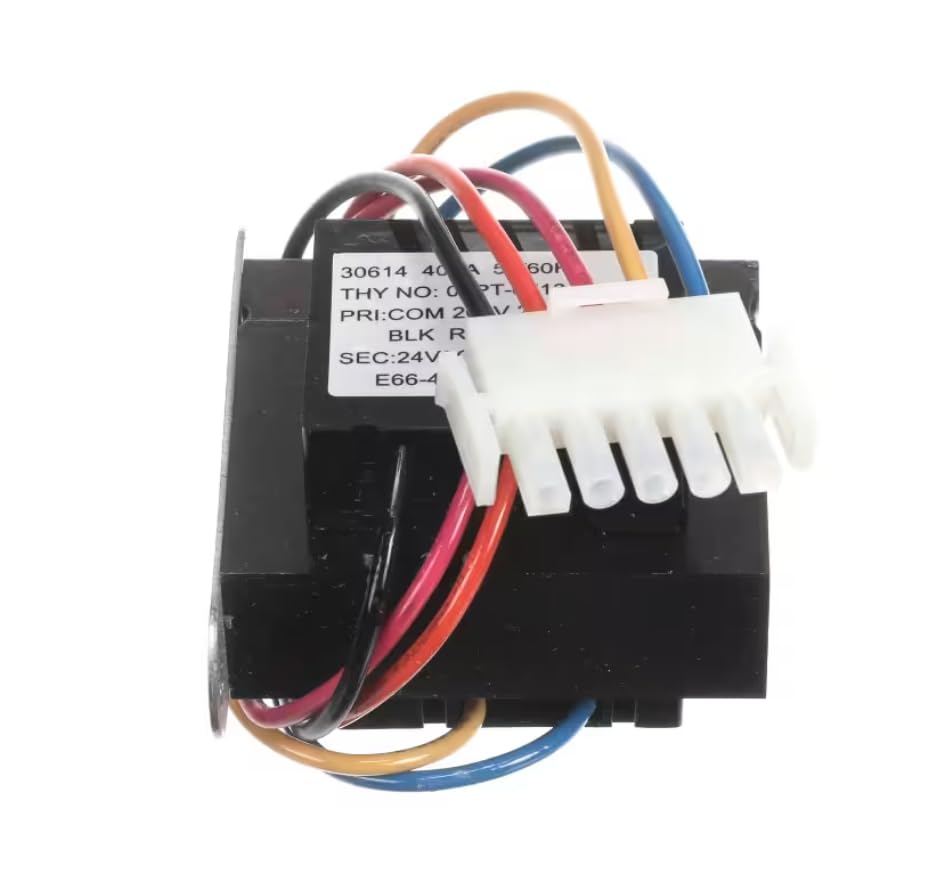 Fits Henny Penny HY1935 E66-40-OW-9915 E77981 Transformer, Primary 208/240V Secondary 24V, 40VA for 320, PFE-500, PFG-561
