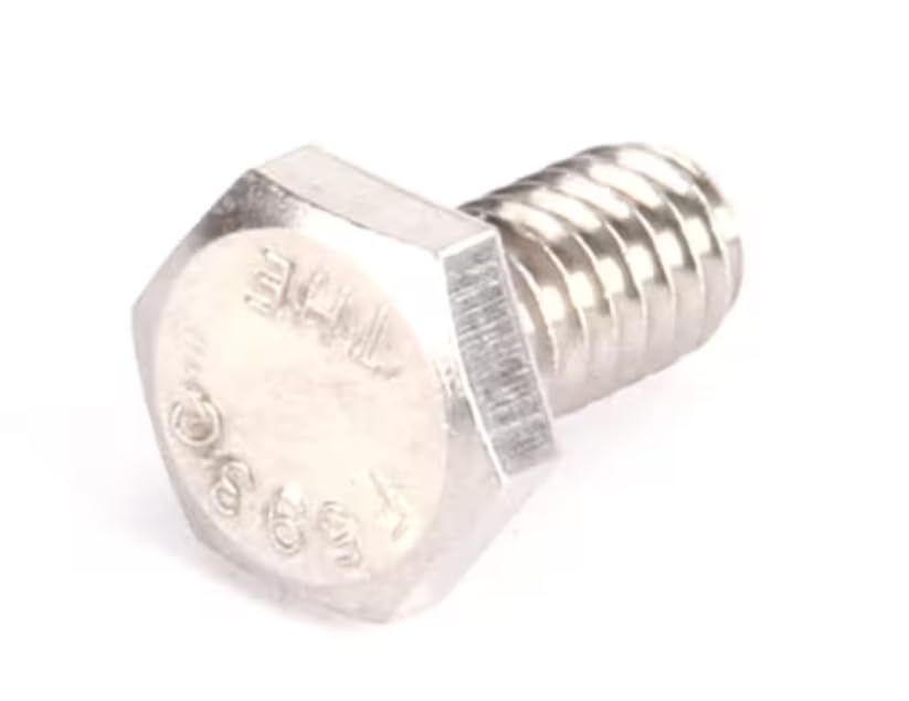 F593C Bolt, 1/4"-20 x 1/2", Grade 2 Hex, Stainless Steel for CDW-3N, HDW-1, HDW-1N