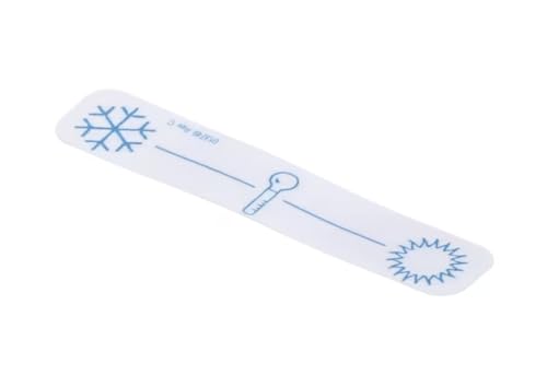 Fits Taylor 013749 REV C Label, Warm/Cold Symbol