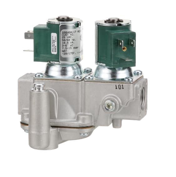 25 VAC. 50/60HZ. 10.5VA. 7.5-15 mbar -20/175F. 1/2 in 25V Natural Solenoid Valve for Blodgett BLP-G SERIES, BLT-G SERIES, Groen (2) HY-5G