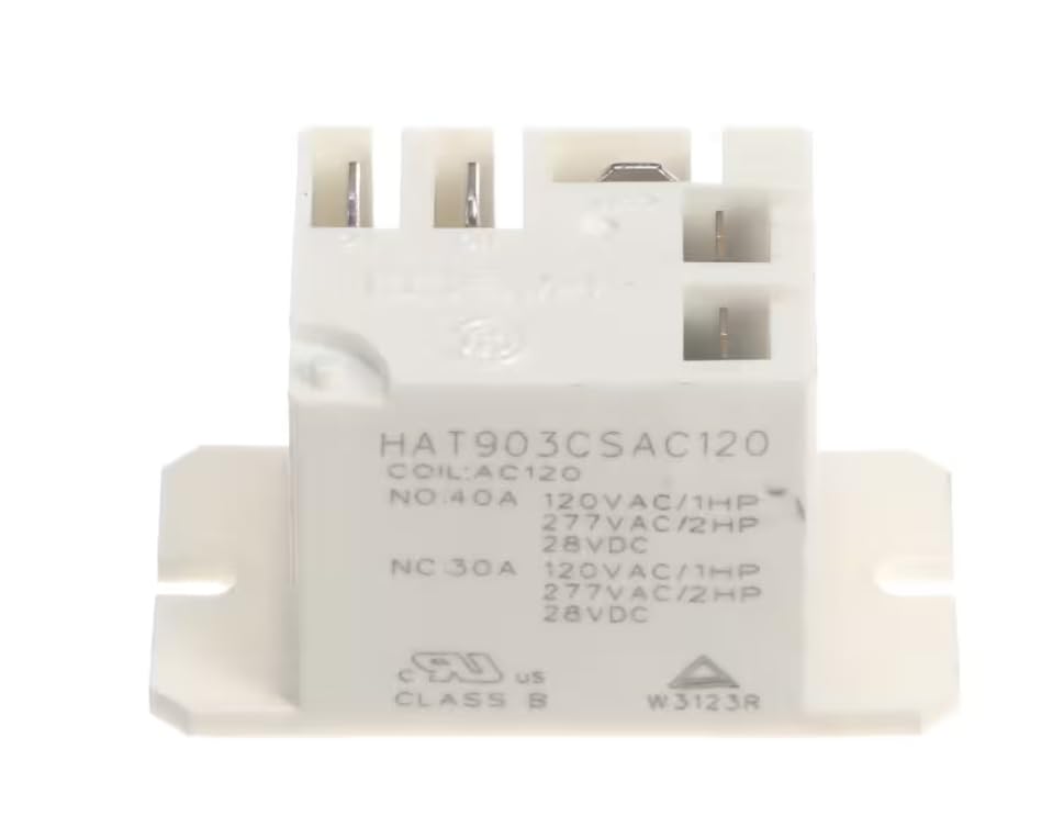 Fits Duke AC120 W3123R Relay, Start, Compressor, 1210 Volt