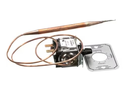 Fits Master-Bilt A30-3954-000 1916 01 Control Thermostat with Knob & Dial Plate, Freezer