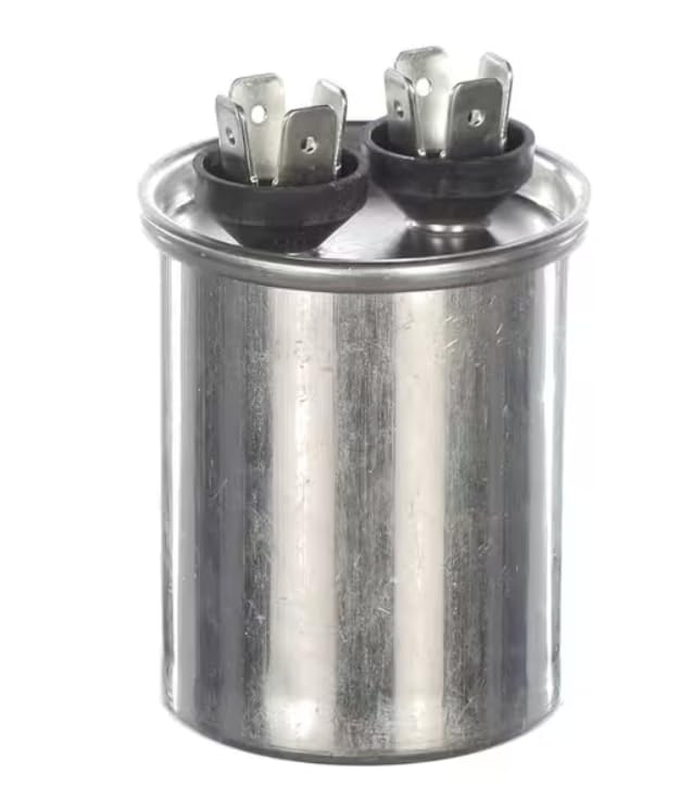 Fits Rheem GCSRS075J3 Capacitor, Run, 7.5uF, 370VAC, 50/60HZ, Round for RHAL-FR18PJB08A, R801SA050314ZSB, R801TA050314MSA