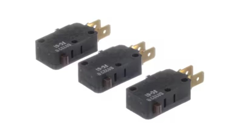 SZM-V16-FC-61 B8402 B Door Switch Kit, Microwave, Set of 3 for GSC308PJB1, GSC308PJQ1, GSC308PJS1