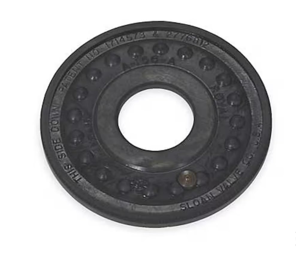 Fits Sloan A-166-A 1714573 2776812 Regal Diaphragm Black Rubber - Total Qty: 1; Each Pack