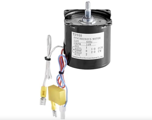 Motor Replacement – Fits Carnival King PM30R, PM30RKIT2, PM50R, PM50NR & PMW17R Popcorn Poppers TDY60