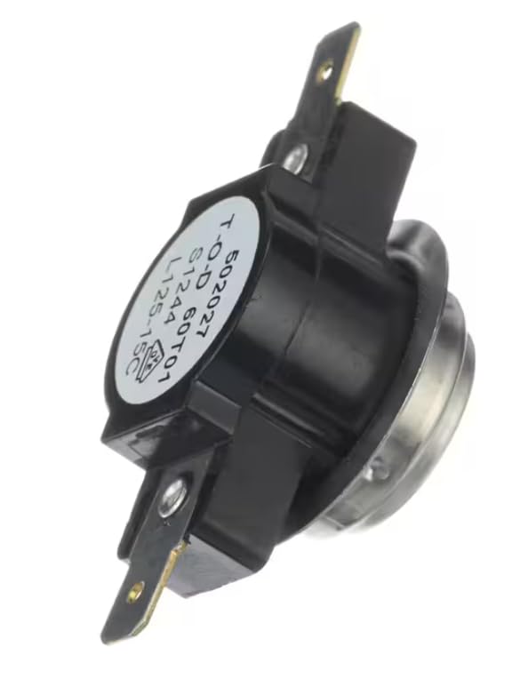 502027 T-O-D 60T01 L125-15C Thermostat, Heater, Wasaher/Dryer Combo