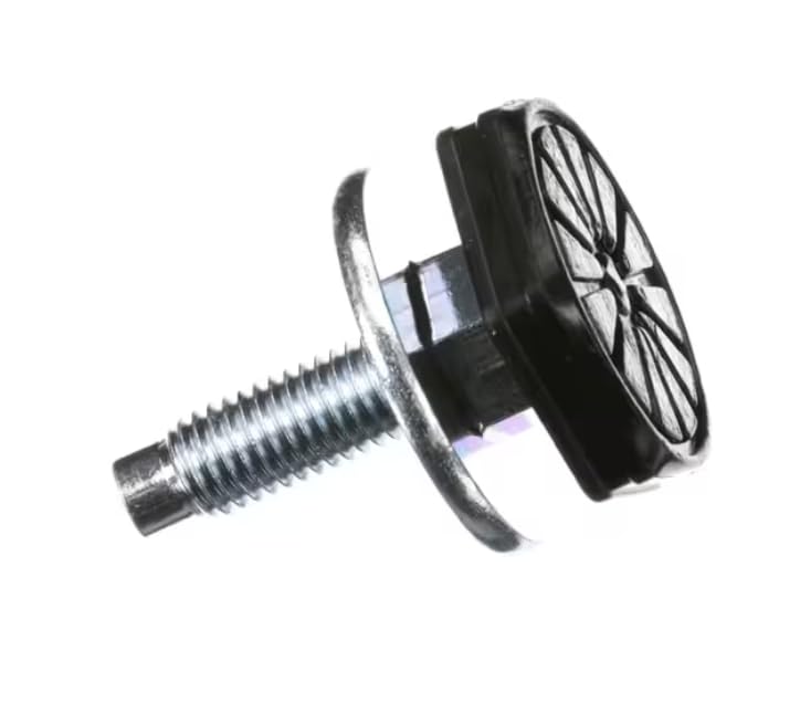P24 Leveling Leg, Black, Washer for GFW850SSNWW, GFW850SPN0DG, GFW850SPN1DG