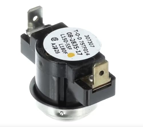 Fits International Comfort Limit Switch/Thermostat 307307 08‑2832‑17 – L150‑55 °F Auto‑Reset for EHK12AKM4, EHK10AKM4, EHK10AKB4