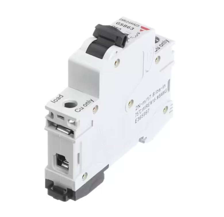 Fits Nieco GSB63 C50 E365997 Circuit Breaker, 50A, 1 Pole for 624E, 650E, 824E