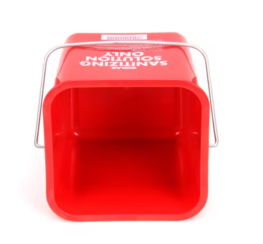 Fits Duke 60503-01-11 Pail, Sani Red, 3 Quart for FBB, FBB-120, FBB-1C-230