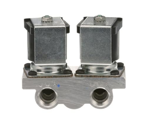 110/120V 50/60HZ 5W 0.05W IP00 Z-94406-6 Z917810200 18027-1 3/8 in 120V Natural/LP Dual Solenoid Valve for Vulcan Hart 24RRG, 36RRG, 48RRG