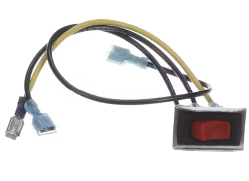 Fits Vita-Mix 134187 7/21/25 CO-AX Rocker Switch with Wire Leads, On/Off, Lighted