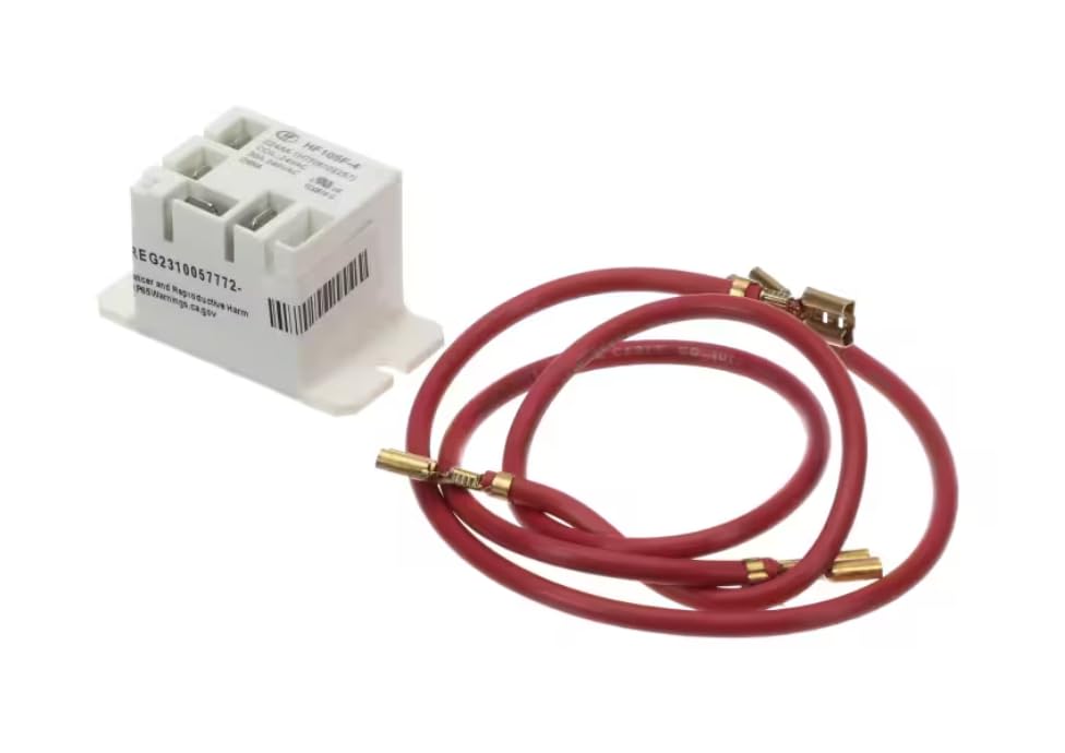 Fits Nortek 1017206+REG2310057772- HF105F-4 TC0514 G 024AK-1HTF(610)(257) Relay Kit, Element 24 Volt Coil, 30 Amp, SPST 1017206 for E4-010, E4-017, B6EWX24K-10