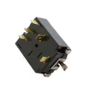 212D1097P003 RS22-61B-6D Switch, Rotary, Temperature, Dryer for DBSR463EG0WW, DBXR463EG0CC, DBXR463EG0WW
