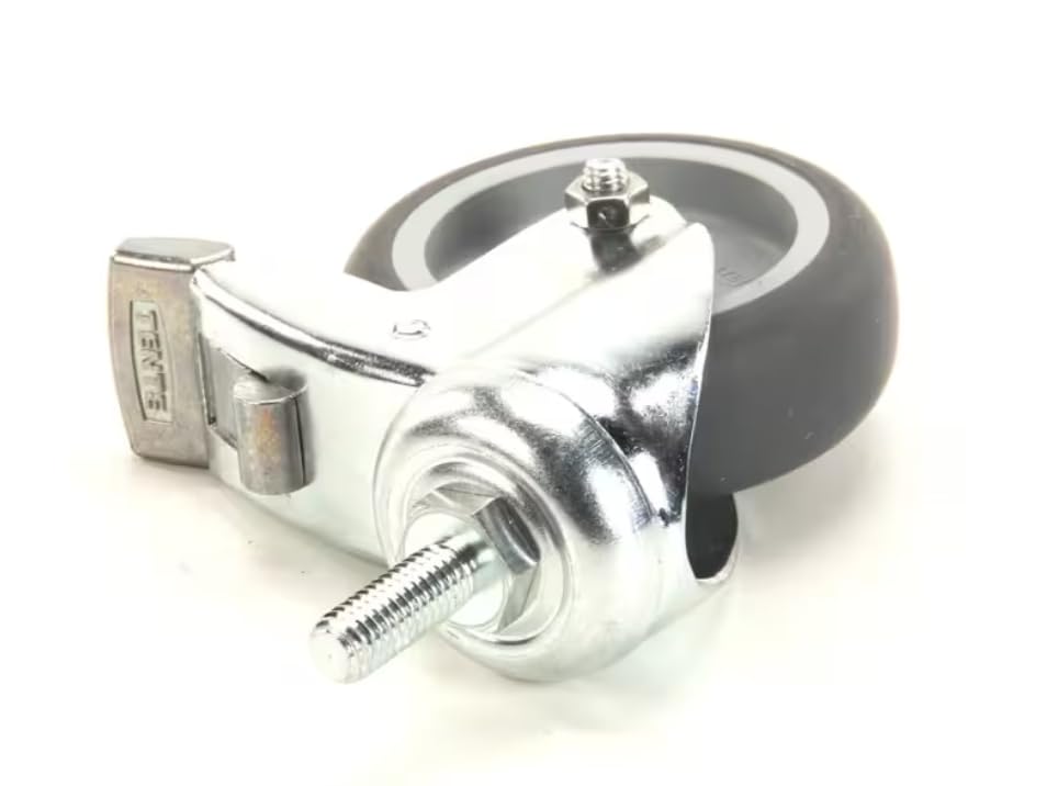 PJ0075 Caster, 3", Swivel, with Brake, Stem for FSHC-2, HDW-1, HDW-1N