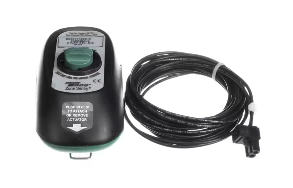 Fits International Environmental Corporation E80256 150272 803671488612 ZA02492H3 080-1380 Actuator, Taco, 2 Way, 24 Volt, Normally Closed for HHY18K, VEY16, HHY14A