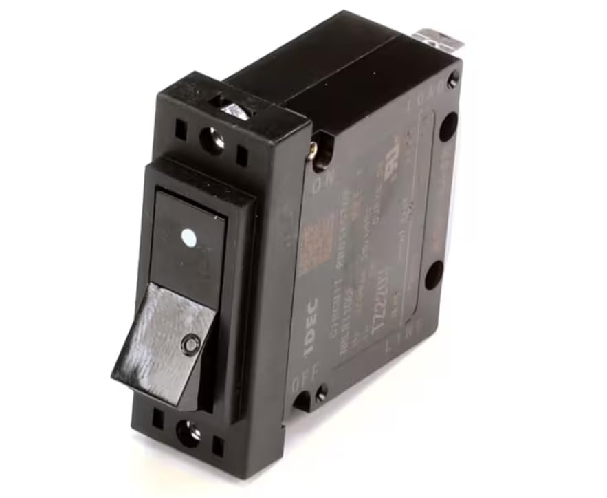 Fits Hoshizaki IDEC NRLR1100F Pole 1 Circuit Break/Protector, 2 Amp for C-100BAF, C-100BAF-AD, C-100BAF-ADDS