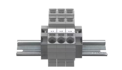 Fits Henny Penny 249 Terminal Block Assembly, DIN Rail, 3 Section, 3 Pole 175681 for LVE-300 Series, OFE-51X, OFG-51X