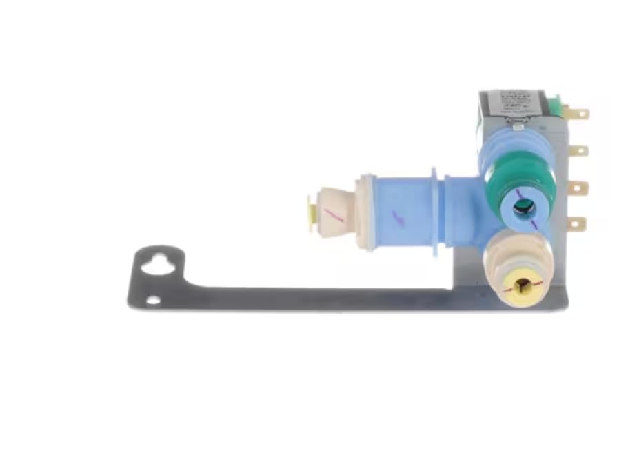 K-75804 082C21 T-1 Solenoid Valve Assembly, Water Inlet, Dual, Refrigerator