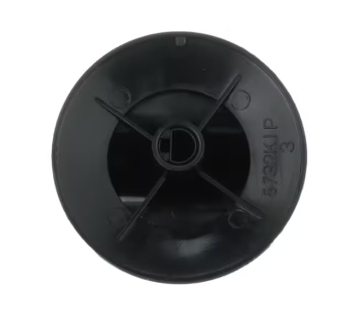 5732KIP 3 Knob, Top Burner, Off-Hi-Lite, Black, Range